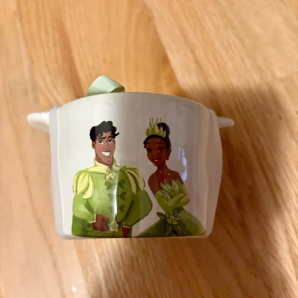 Rae Dunn Princess and the Frog Measuring Cups NEW Disney Ceramic